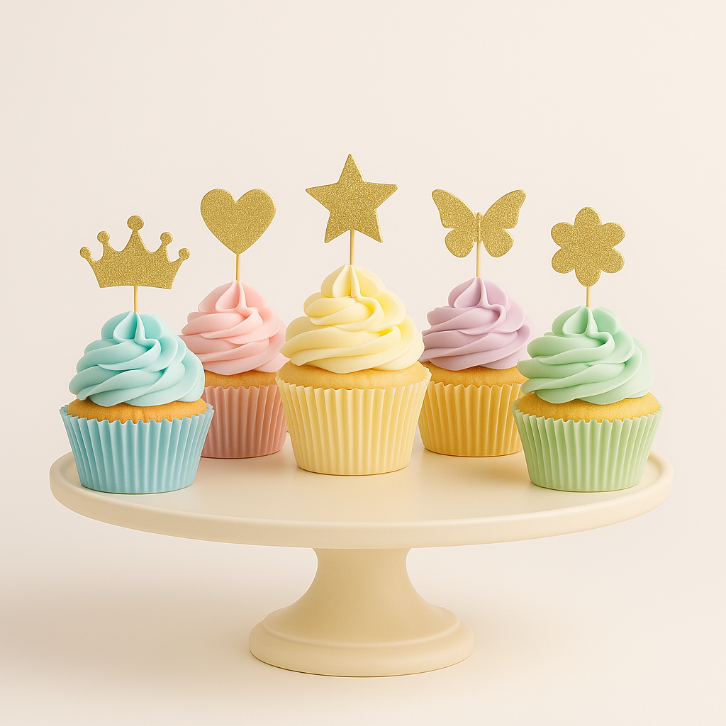 Cupcakes personnalisés au thème